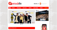 Desktop Screenshot of pemudafm.com